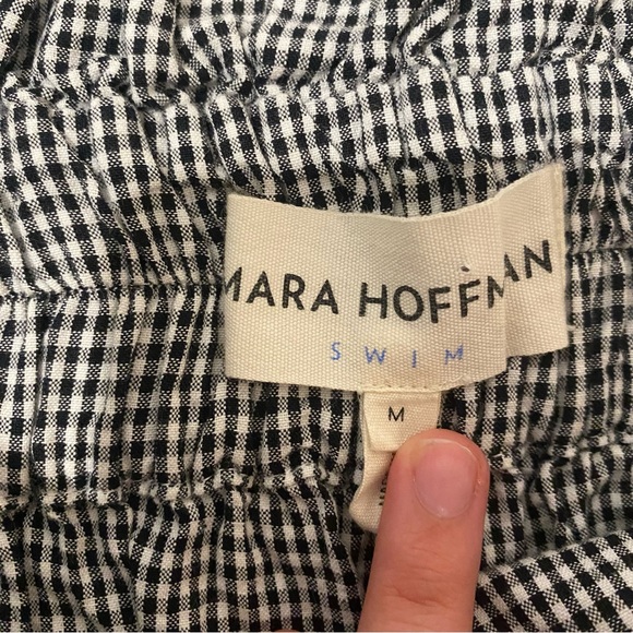 Mara Hoffman Swim Arianna Cropped Wide Leg Pants - Size M - Picture 6 of 7